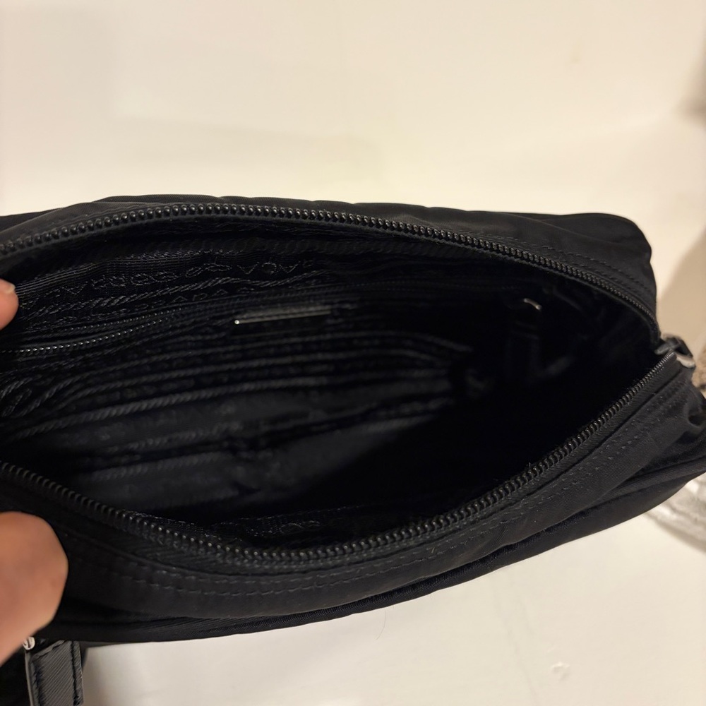 Prada Re-Nylon shoulder bag in Black - Picture 12 of 14